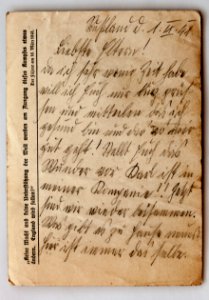Feldpost von Hans 1941-09-01 2