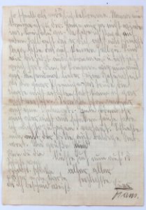 Feldpost von Hans 1938-08-31 6