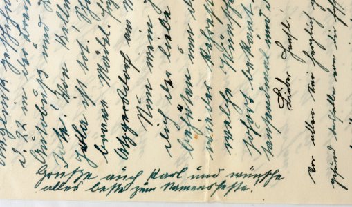 Feldpost von Hans 1941-10-26 6 Freund