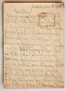 Feldpost von Hans 1938-12-11 2