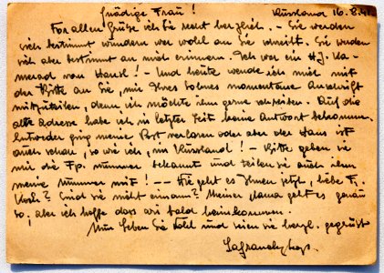 Feldpost von Hans 1941-08-16 1 Freun2
