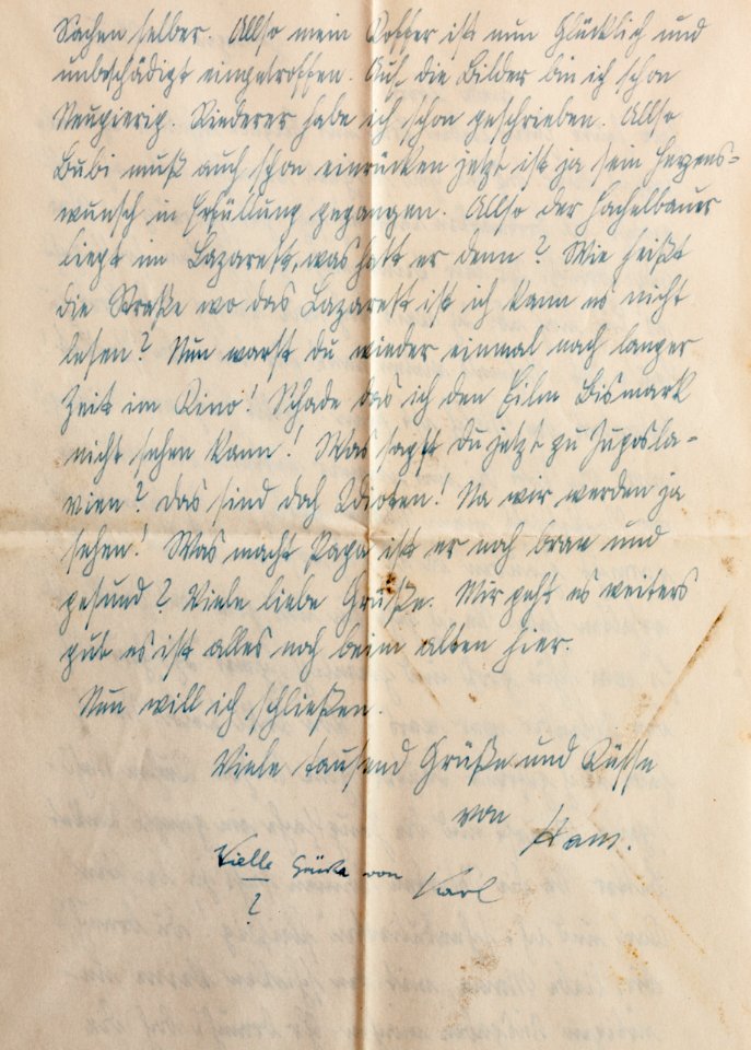 Feldpost von Hans 1941-03-29 4