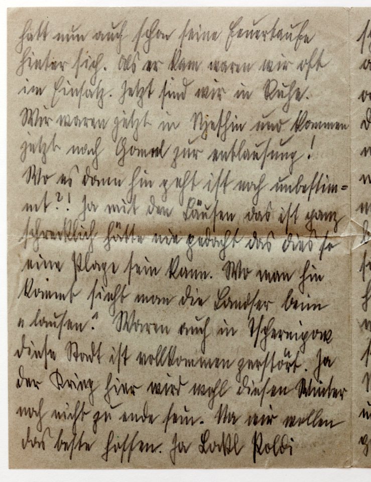 Feldpost von Hans 1941-09-21 3