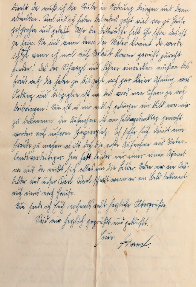 Feldpost von Hans 1941-04-14 4
