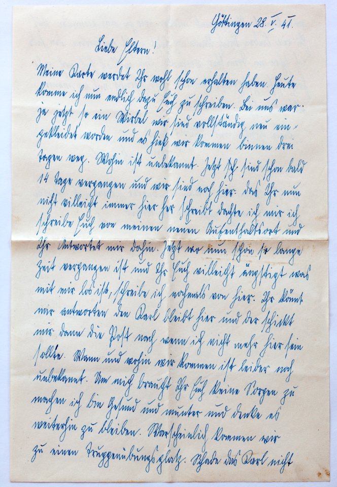Feldpost von Hans 1941-05-28 3