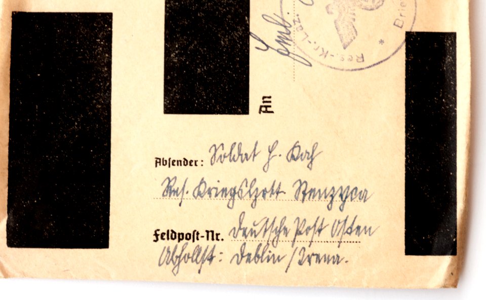 Feldpost von Hans 1942-01-15 2