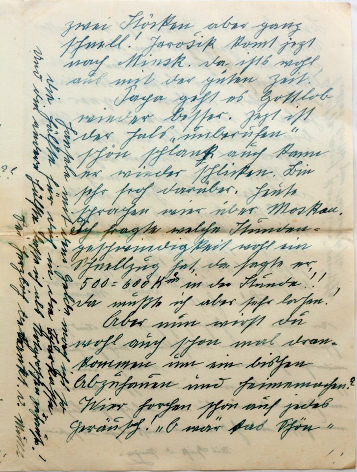 Feldpost von Hans 1941-10-26 3 Freund