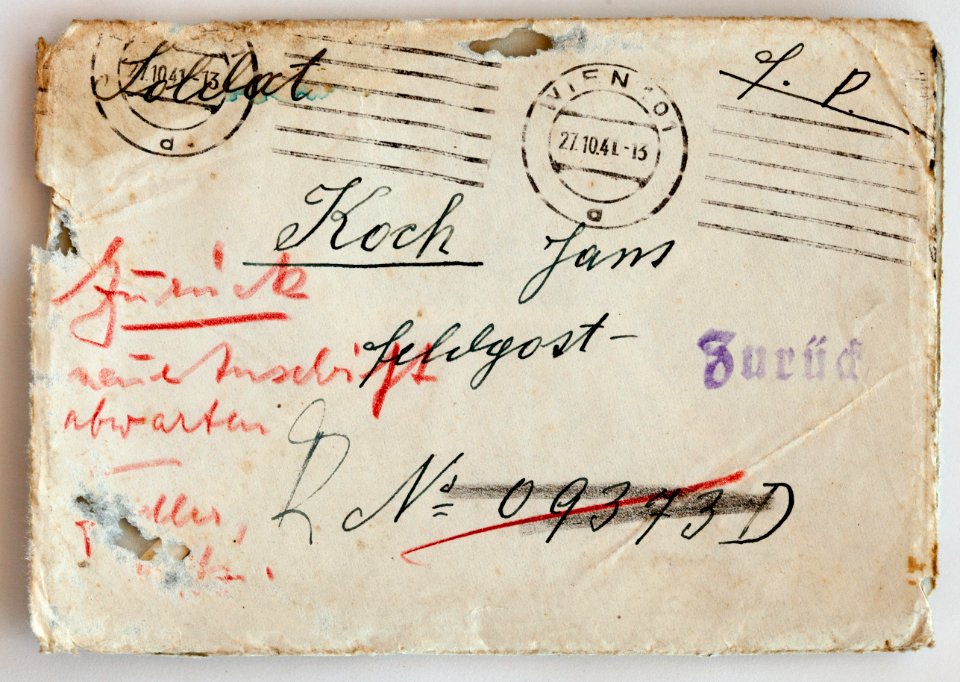 Feldpost von Hans 1941-10-27 Mutter 1