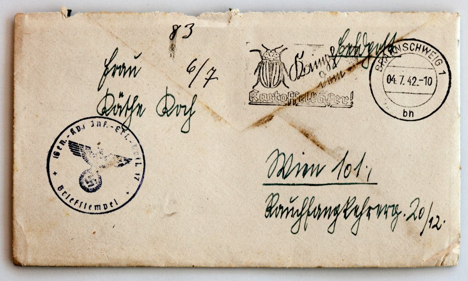 Feldpost von Hans 1942-07-03 1
