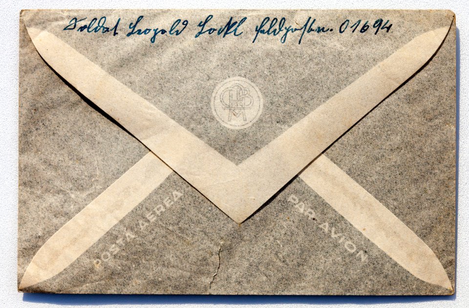 Feldpost von Hans 1941-12-28 2 Freund
