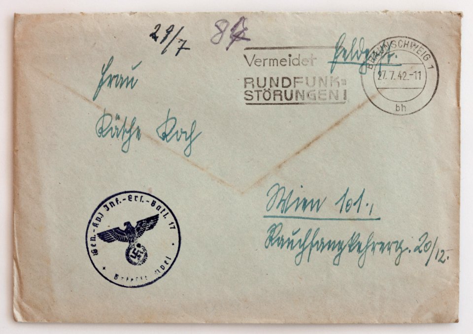 Feldpost von Hans 1942-07-26 1