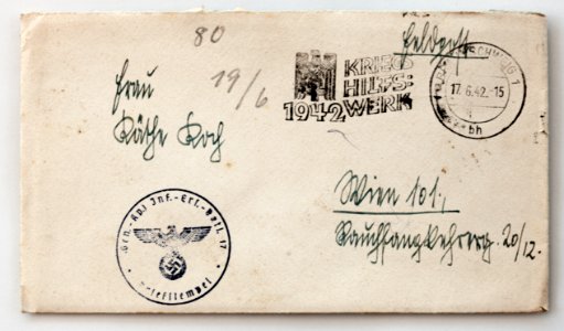 Feldpost von Hans 1942-06-16 1