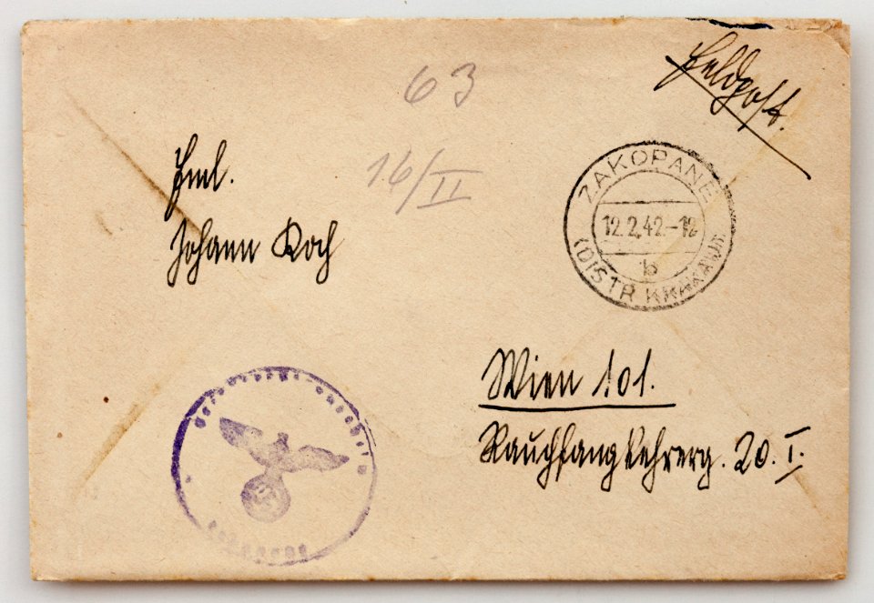 Feldpost von Hans 1942-02-11 1