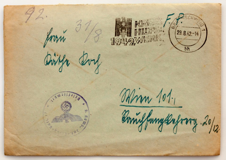 Feldpost von Hans 1942-08-28 1