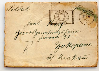 Feldpost von Hans 1942-02-27 Mutter1