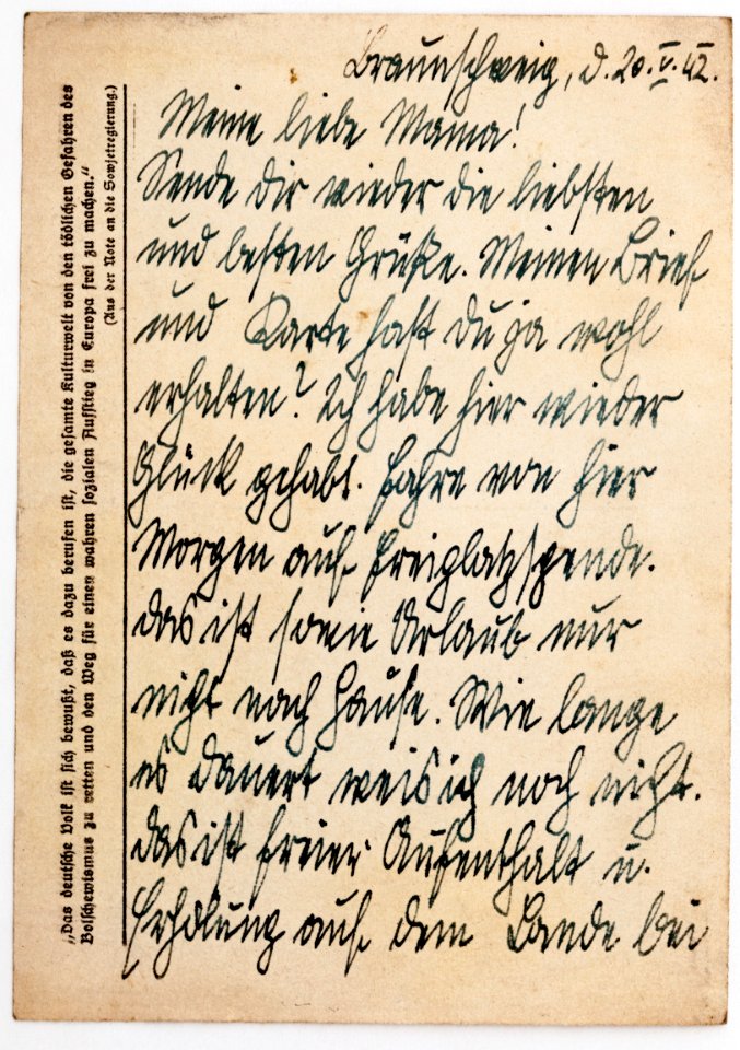 Feldpost von Hans 1942-05-20 2