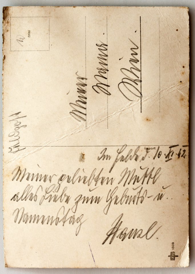 Feldpost von Hans 1942-11-11d 5