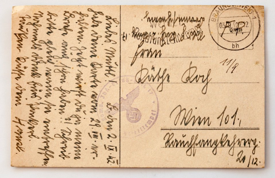 Feldpost von Hans 1942-09-02 2