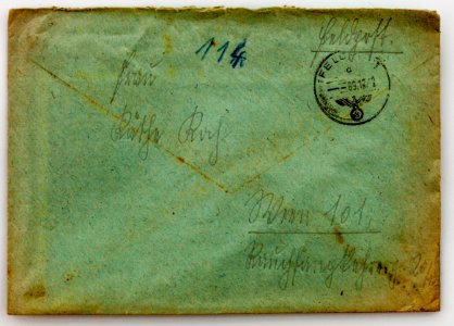 Feldpost von Hans 1942-12-08 1