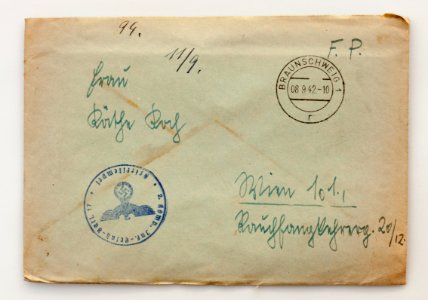 Feldpost von Hans 1942-09-07 1