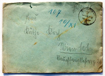 Feldpost von Hans 1942-11-01 1