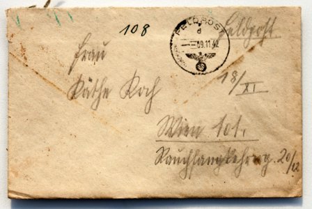 Feldpost von Hans 1942-11-07 1