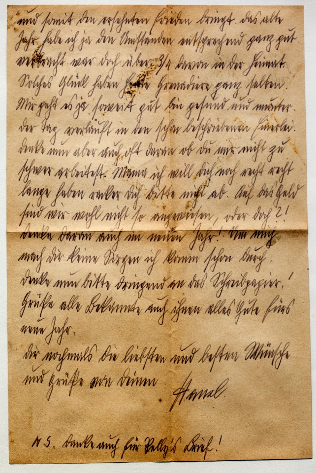 Feldpost von Hans 1942-12-31 3