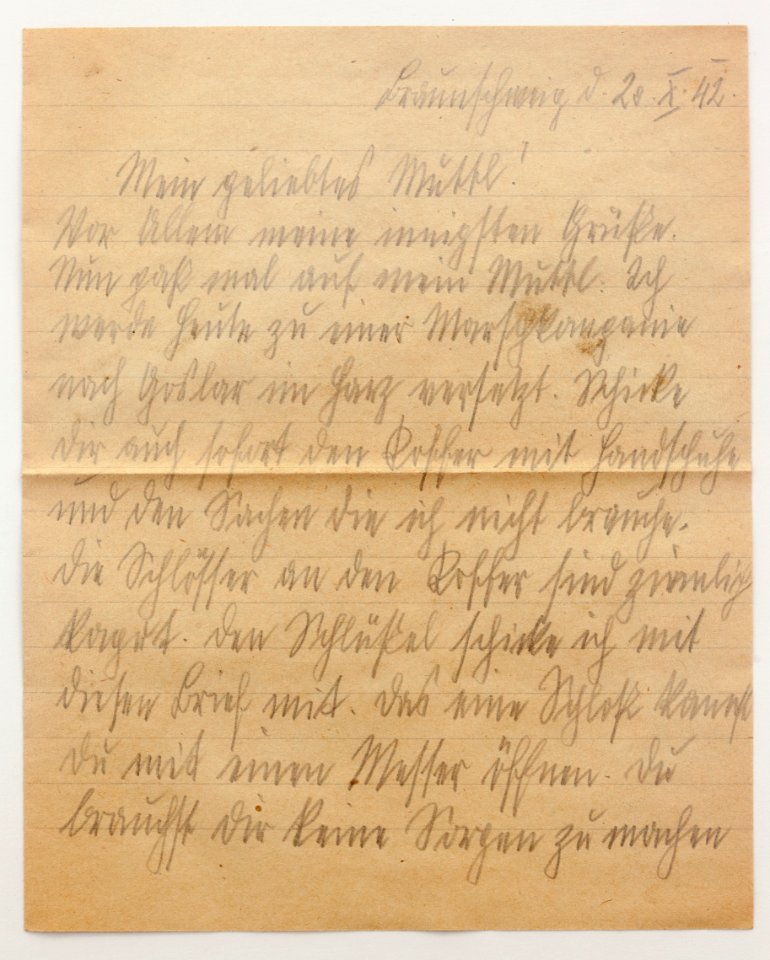 Feldpost von Hans 1942-10-20 3