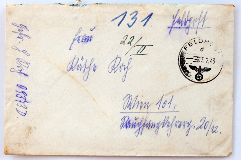 Feldpost von Hans 1943-02-12 1
