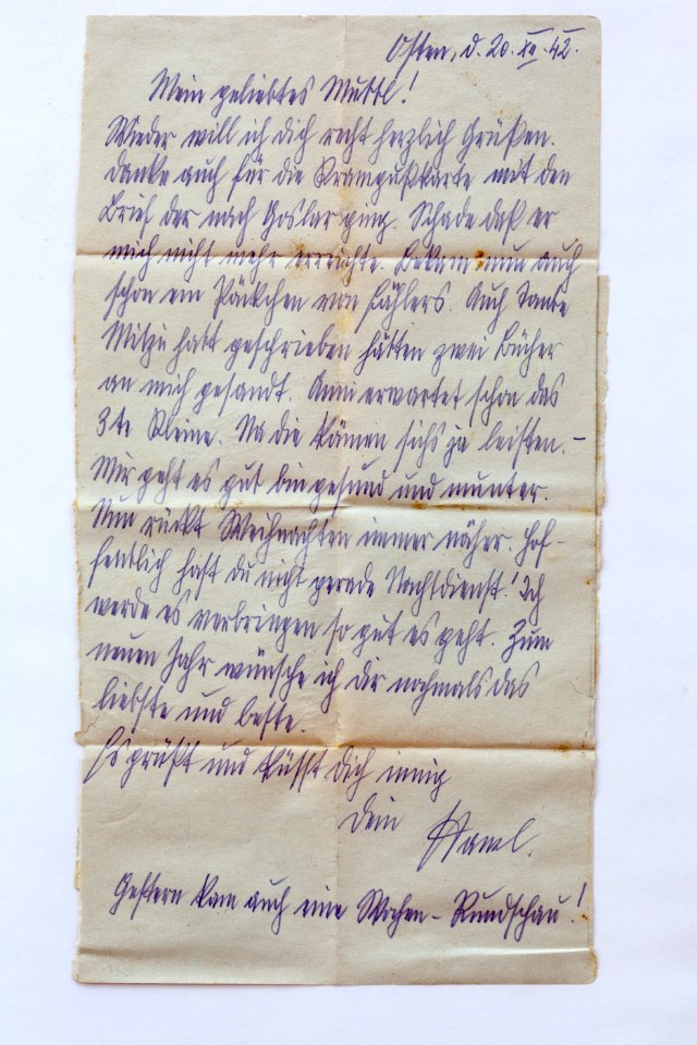 Feldpost von Hans 1942-12-20 4