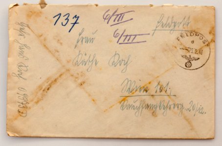 Feldpost von Hans 1943-02-24 1