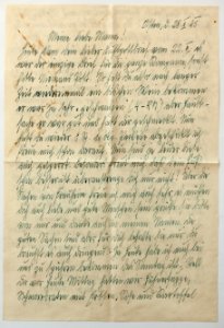 Feldpost von Hans 1943-02-28 2
