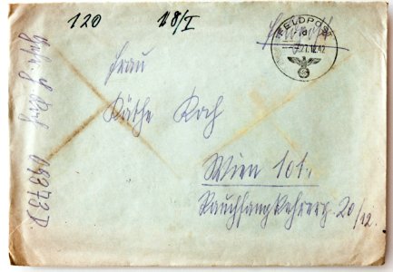 Feldpost von Hans 1942-12-23 1