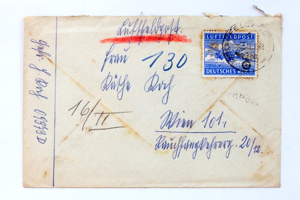 Feldpost von Hans 1943-02-09 1