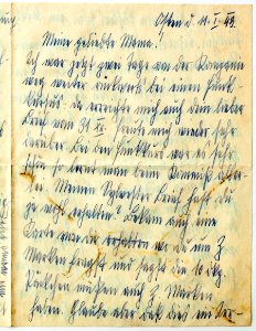 Feldpost von Hans 1943-01-11 2