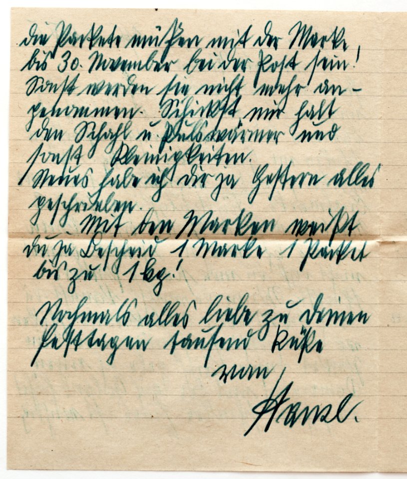 Feldpost von Hans 1942-11-11 3