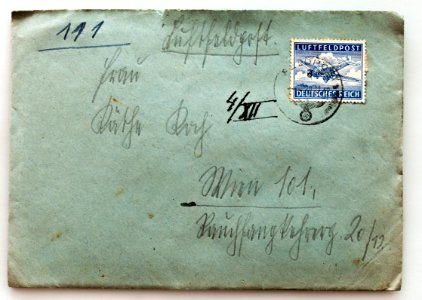 Feldpost von Hans 1942-11-26 1