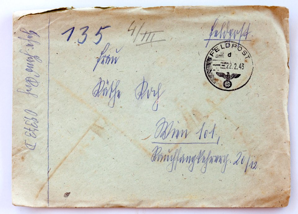 Feldpost von Hans 1943-02-21 1