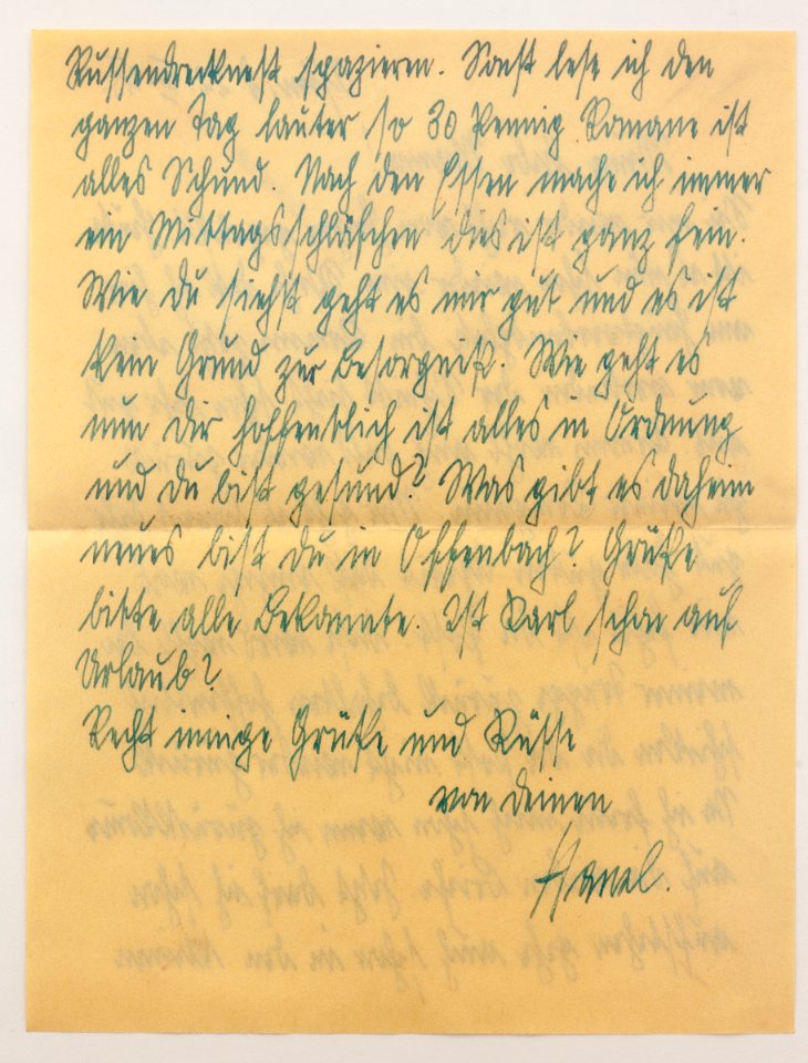 Feldpost von Hans 1943-03-22 A 3