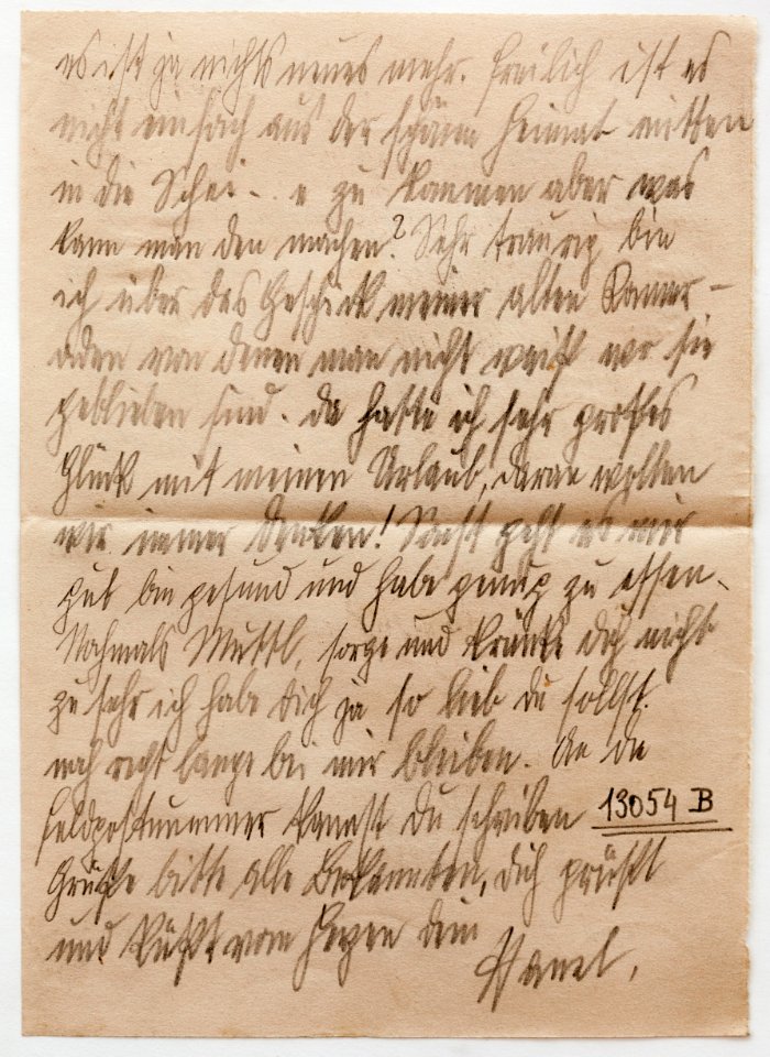 Feldpost von Hans 1943-08-19 3