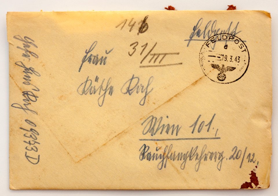 Feldpost von Hans 1943-03-18 1