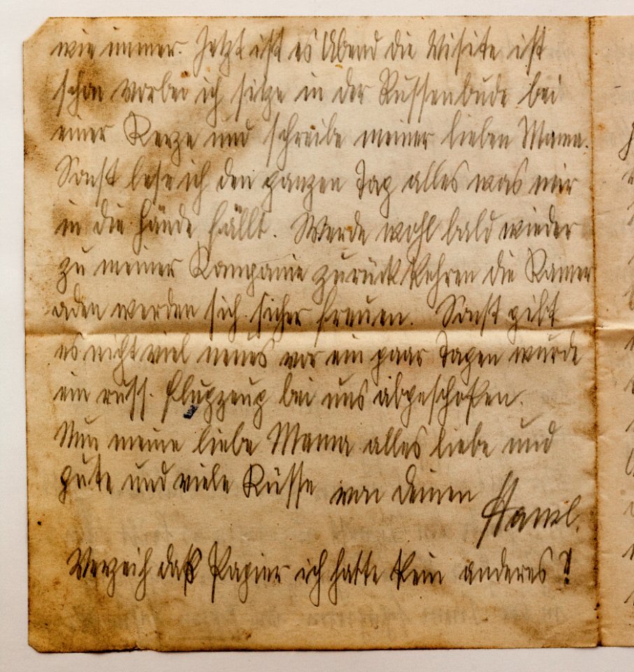 Feldpost von Hans 1943-03-22 5