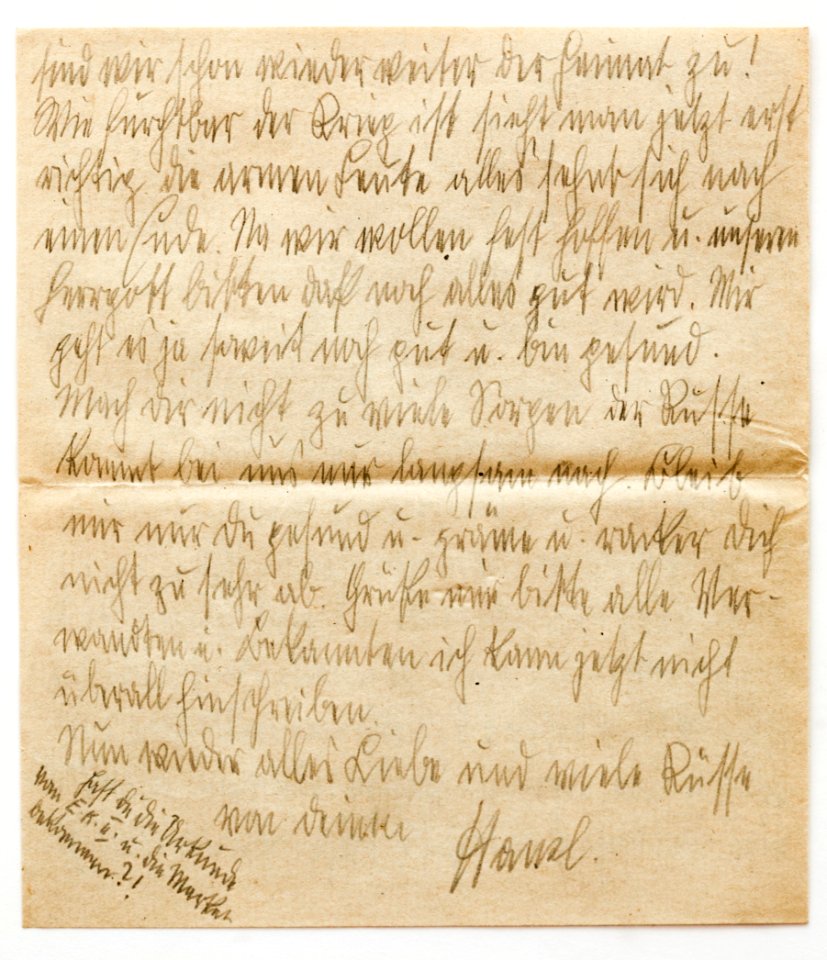 Feldpost von Hans 1943-09-28 5