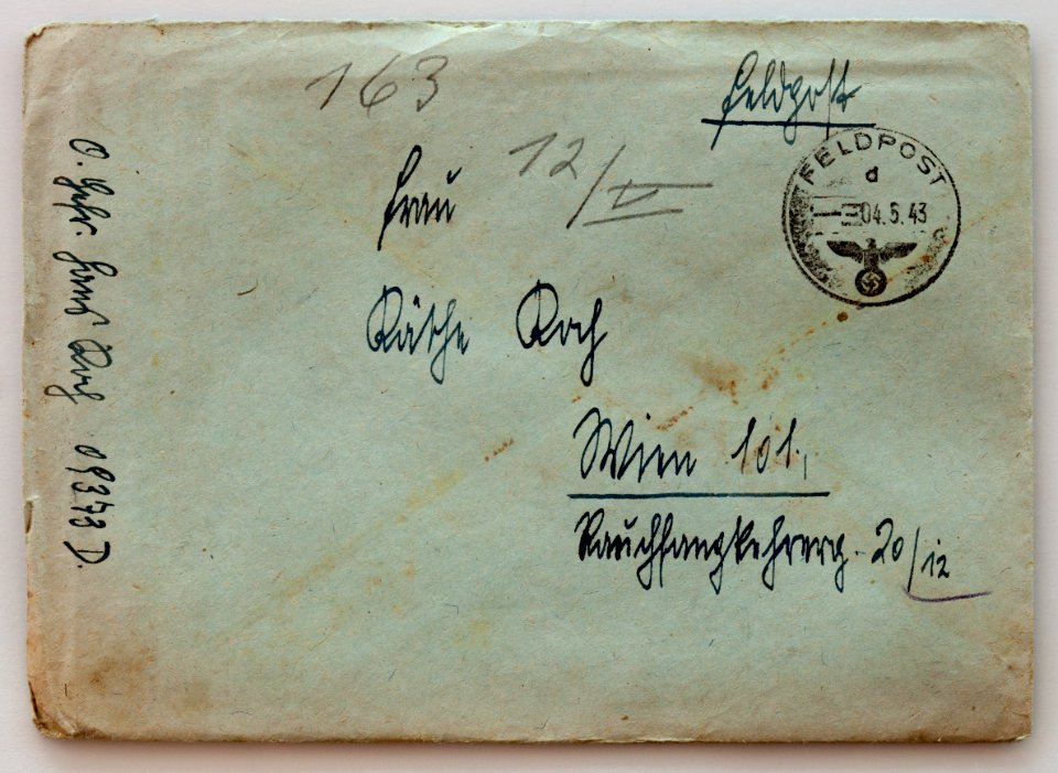Feldpost von Hans 1943-05-02 1