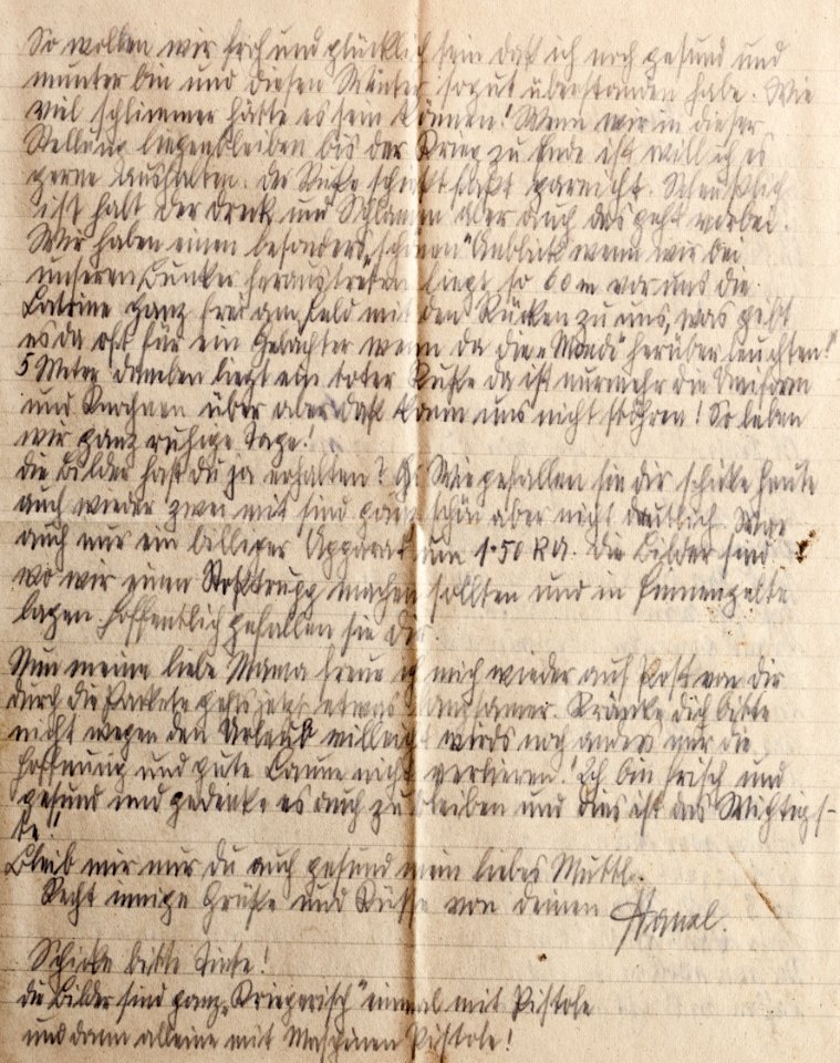 Feldpost von Hans 1943-04-11 3