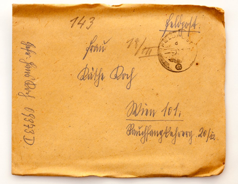 Feldpost von Hans 1943-03-09 1