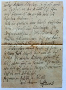 Feldpost von Hans 1943-09-14 3