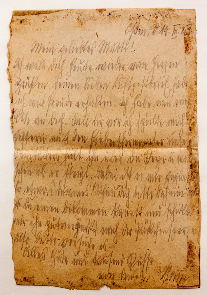 Feldpost von Hans 1943-03-14 2