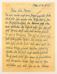 Feldpost von Hans 1943-03-22 A 2