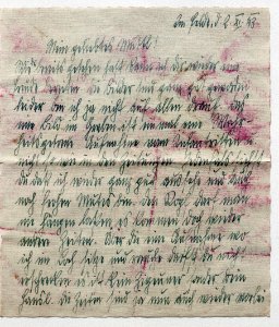 Feldpost von Hans 1943-11-02 2
